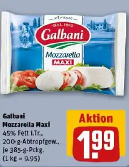 REWE Galbani Mozzarella Maxi Angebot