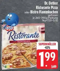 Edeka Dr. Oetker Ristorante Pizza oder Bistro Flammkuchen Angebot