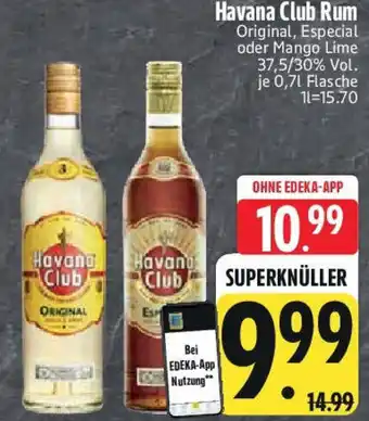 Edeka Havana Club Rum Angebot