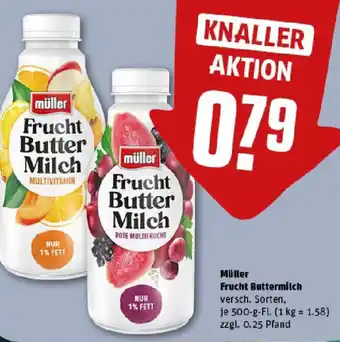REWE Müller Frucht Buttermilch Angebot