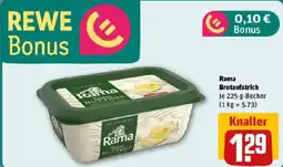 REWE Rama Brotaufstrich Angebot