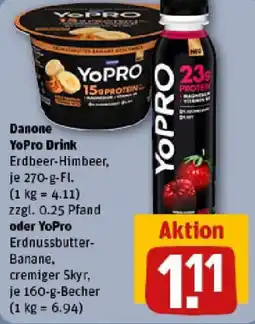 REWE Danone YoPro Drink Angebot