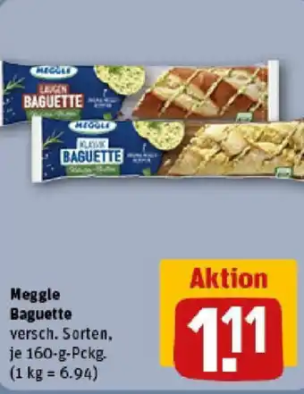 REWE Meggle Baguette Angebot