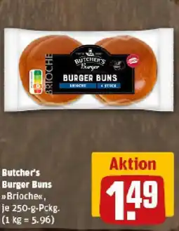 REWE Butcher's Burger Buns Angebot