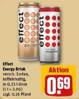 REWE thout effect energy drink Angebot