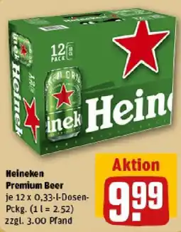REWE Heineken Premium Beer Angebot