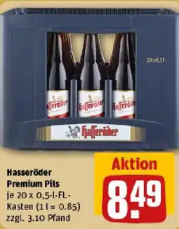 REWE Hasseröder Premium Pils Angebot