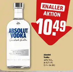 REWE Absolut Vodka Angebot
