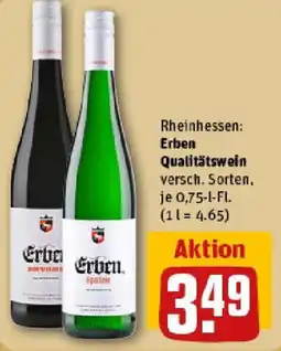 REWE Erben Qualitätswein Angebot