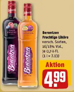 REWE Berentzen Fruchtige Liköre Angebot