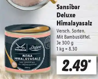 Lidl Sansibar Deluxe Himalayasalz Angebot