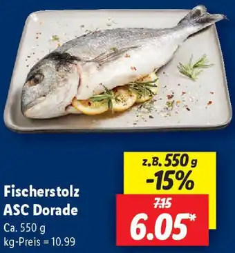Lidl Fischerstolz ASC Dorade Angebot