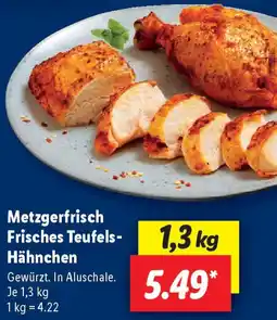 Lidl Metzgerfrisch Frisches Teufels Hähnchen Angebot