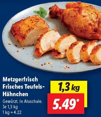 Lidl Metzgerfrisch Frisches Teufels Hähnchen Angebot