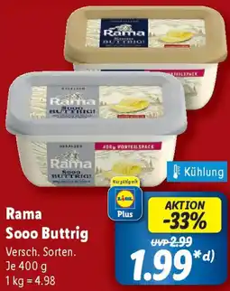 Lidl Rama Sooo Buttrig Angebot