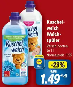 Lidl Kuschelweich Weichspüler Angebot