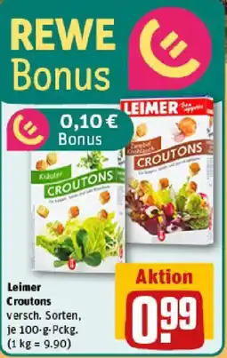 REWE Leimer Croutons Angebot