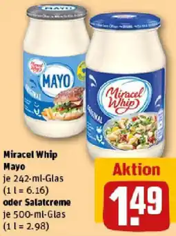 REWE Miracel Whip Mayo oder Salatcreme Angebot