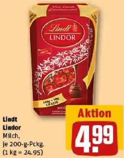 REWE Lindt Lindor Angebot