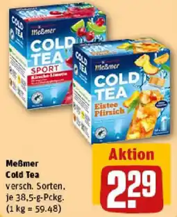 REWE Meẞmer Cold Tea Angebot