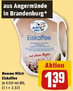 REWE Hemme Milch Eiskaffee Angebot