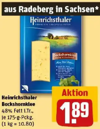 REWE Heinrichsthaler Bockshornklee Angebot