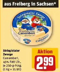 REWE Striegistaler Zwerge Camembert Angebot