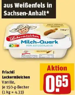 REWE Frischli Leckermäulchen Angebot