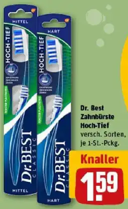 REWE Dr. Best Zahnbürste Hoch-Tief Angebot