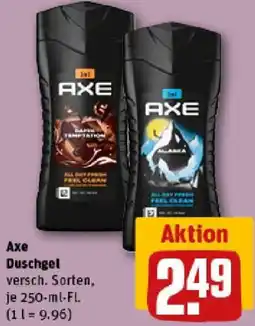 REWE Axe Duschgel Angebot