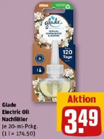 REWE Glade Electric Oil Nachfüller Angebot