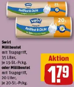 REWE Swirl Müllbeutel oder Müllbeutel Angebot