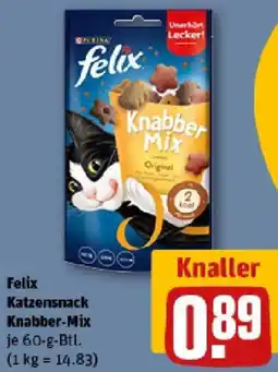 REWE Felix Katzensnack Knabber-Mix Angebot