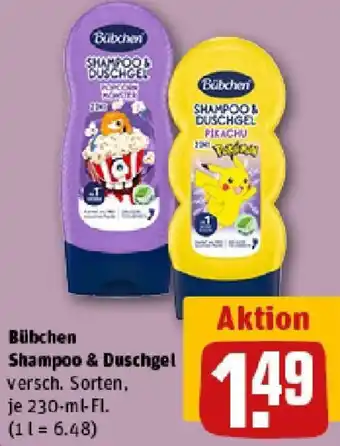 REWE Bübchen Shampoo & Duschgel Angebot