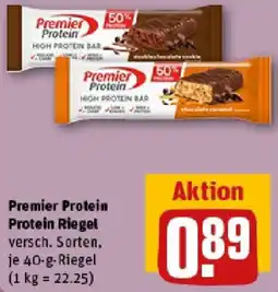 REWE Premier Protein Riegel Angebot