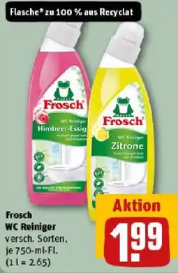 REWE Frosch WC Reiniger Angebot