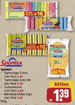 REWE Spontex Angebot