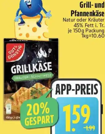 Edeka Gut & Günstig Grill-und Pfannenkäse Angebot