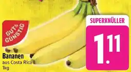 Edeka Gut & Günstig Bananen Angebot