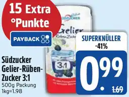 Edeka Südzucker Gelier-Rüben Zucker 3:1 Angebot