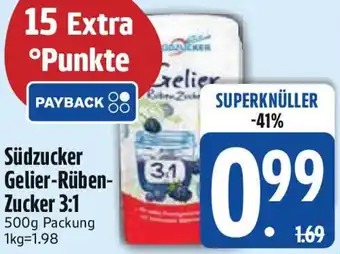 Edeka Südzucker Gelier-Rüben Zucker 3:1 Angebot