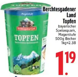 Edeka Berchtesgadener Land Topfen Angebot