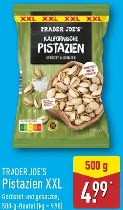 Aldi Nord TRADER JOE'S Pistazien XXL Angebot