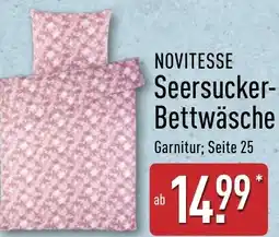 Aldi Nord NOVITESSE Seersucker Bettwäsche Angebot