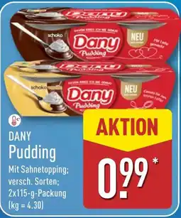 Aldi Nord DANY Pudding Angebot