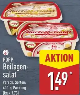 Aldi Nord POPP Beilagensalat Angebot