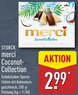 Aldi Nord STORCK merci Coconut Collection Angebot