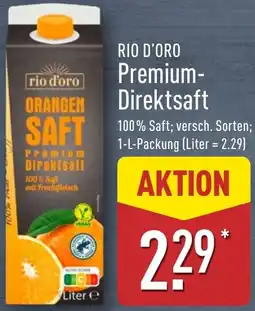 Aldi Nord RIO D'ORO Premium Direktsaft Angebot