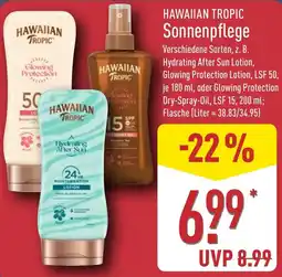 Aldi Nord HAWAIIAN TROPIC Sonnenpflege Angebot