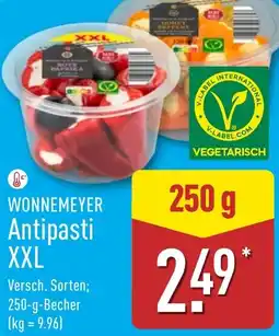 Aldi Nord WONNEMEYER Antipasti XXL Angebot